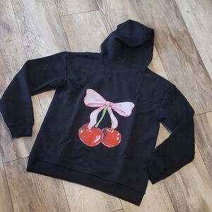 Like New Hoodie With Cherry Design